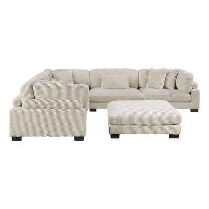 Traverse 6-Piece Modular Sectional with Ottoman