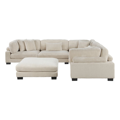 Traverse 6-Piece Modular Sectional with Ottoman
