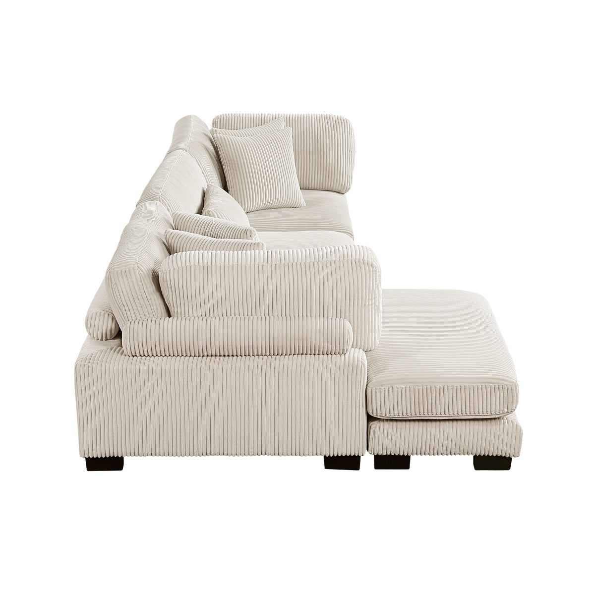 Traverse 3-Piece Modular Sectional with Reversible Chaise