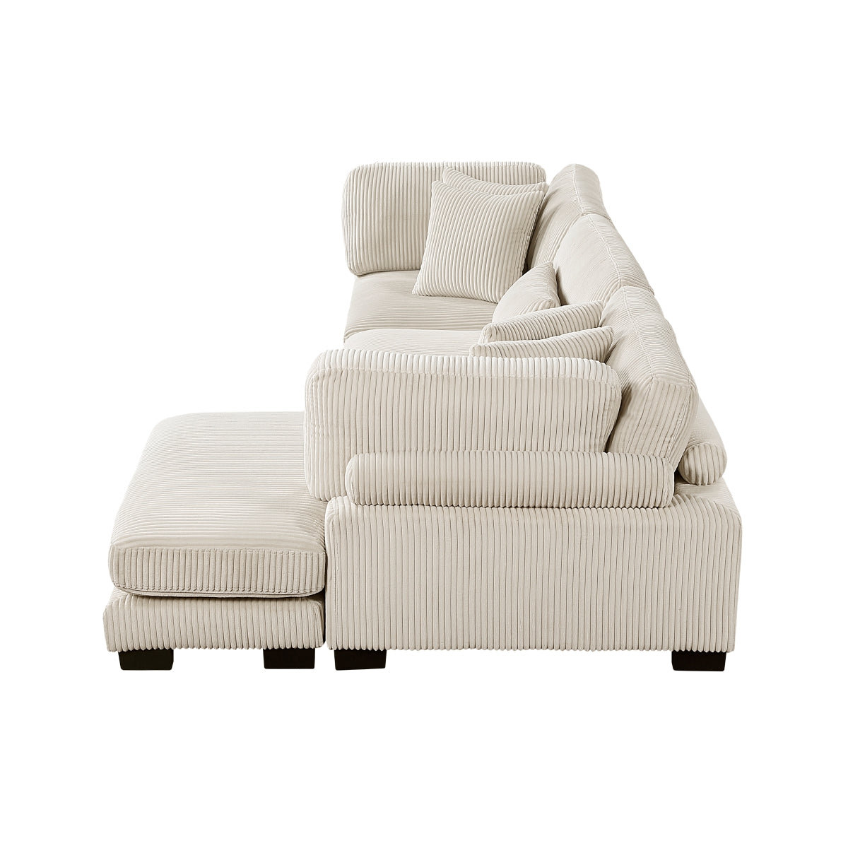 Traverse 3-Piece Modular Sectional with Reversible Chaise