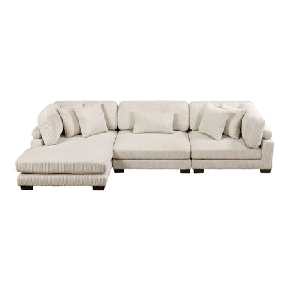 Traverse 3-Piece Modular Sectional with Reversible Chaise