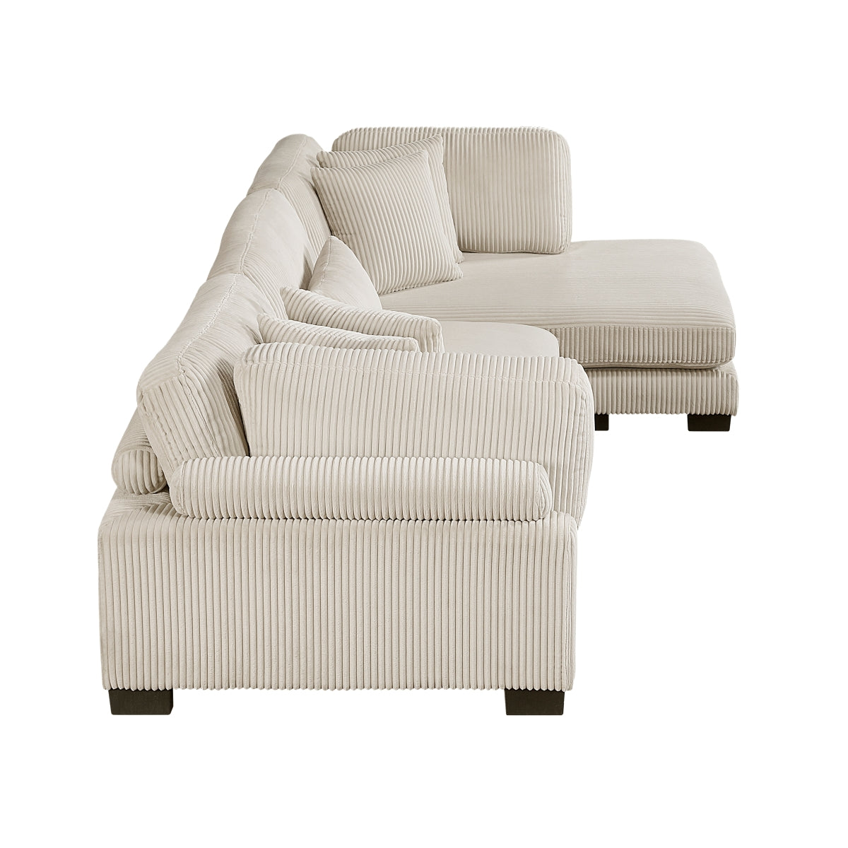 Traverse 3-Piece Modular Sectional with Reversible Chaise