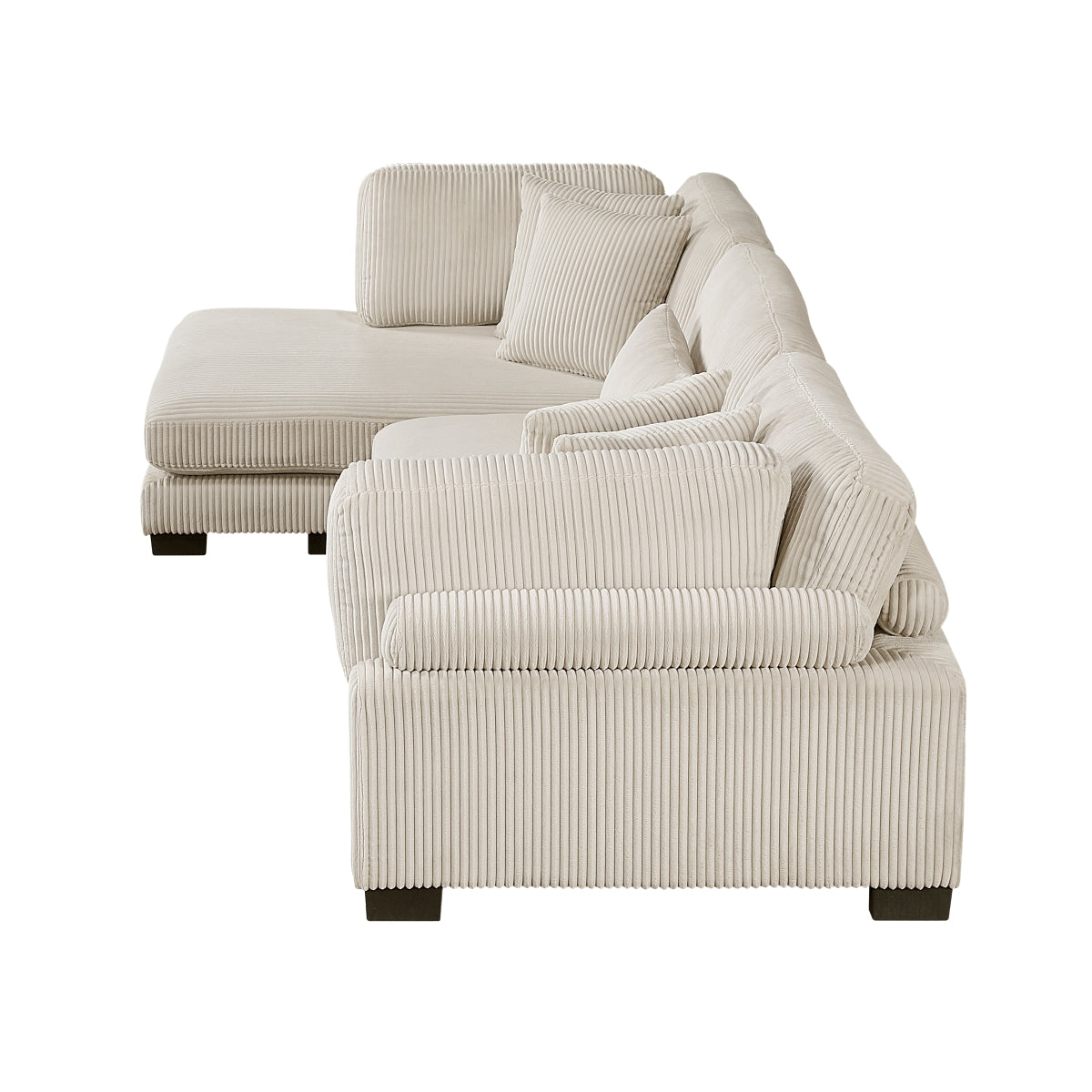 Traverse 3-Piece Modular Sectional with Reversible Chaise