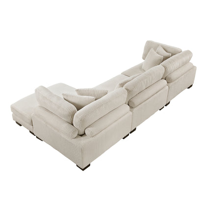 Traverse 3-Piece Modular Sectional with Reversible Chaise