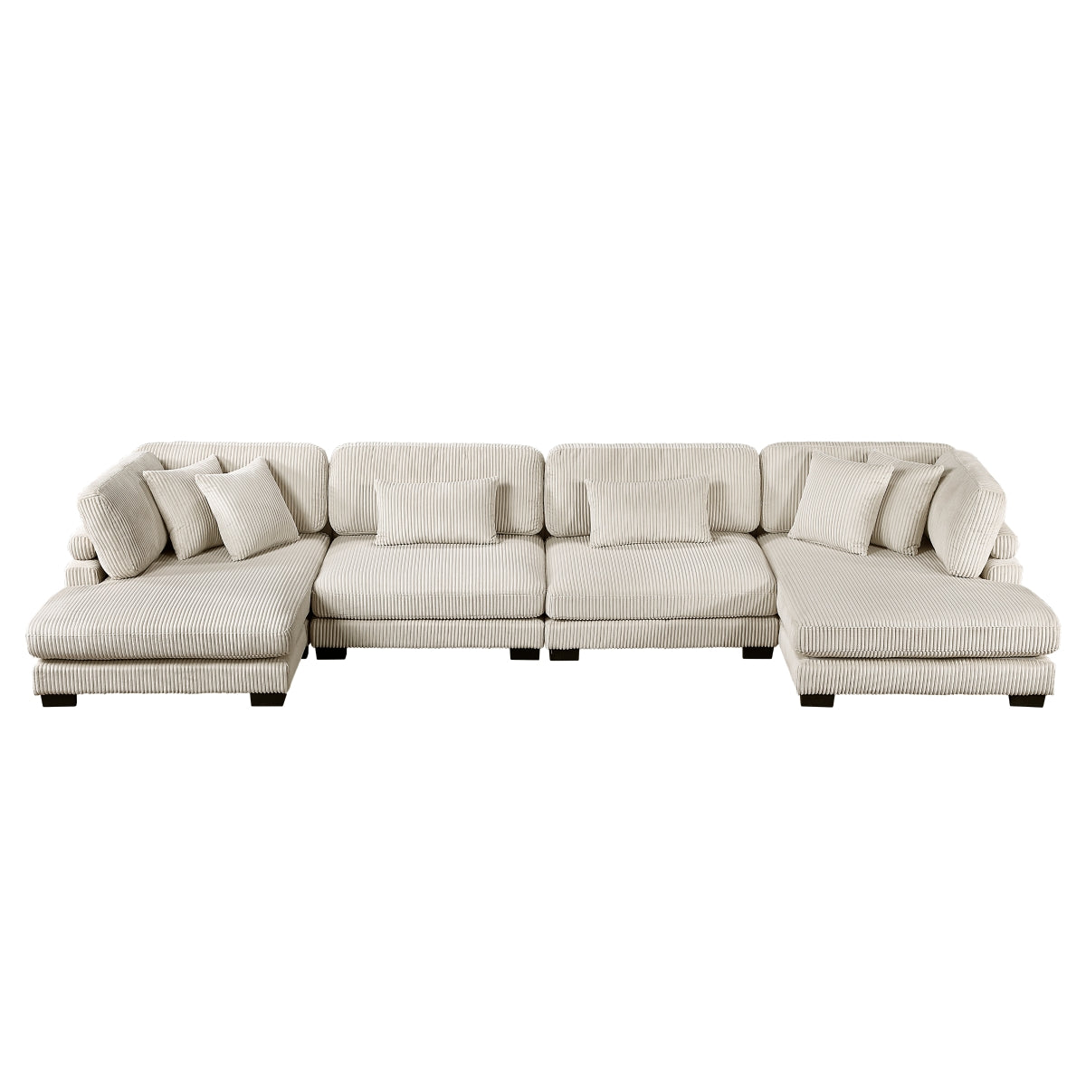 Traverse 4-Piece Modular Sectional with Reversible Chaise