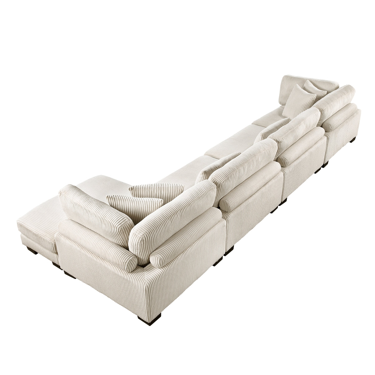 Traverse 4-Piece Modular Sectional with Reversible Chaise