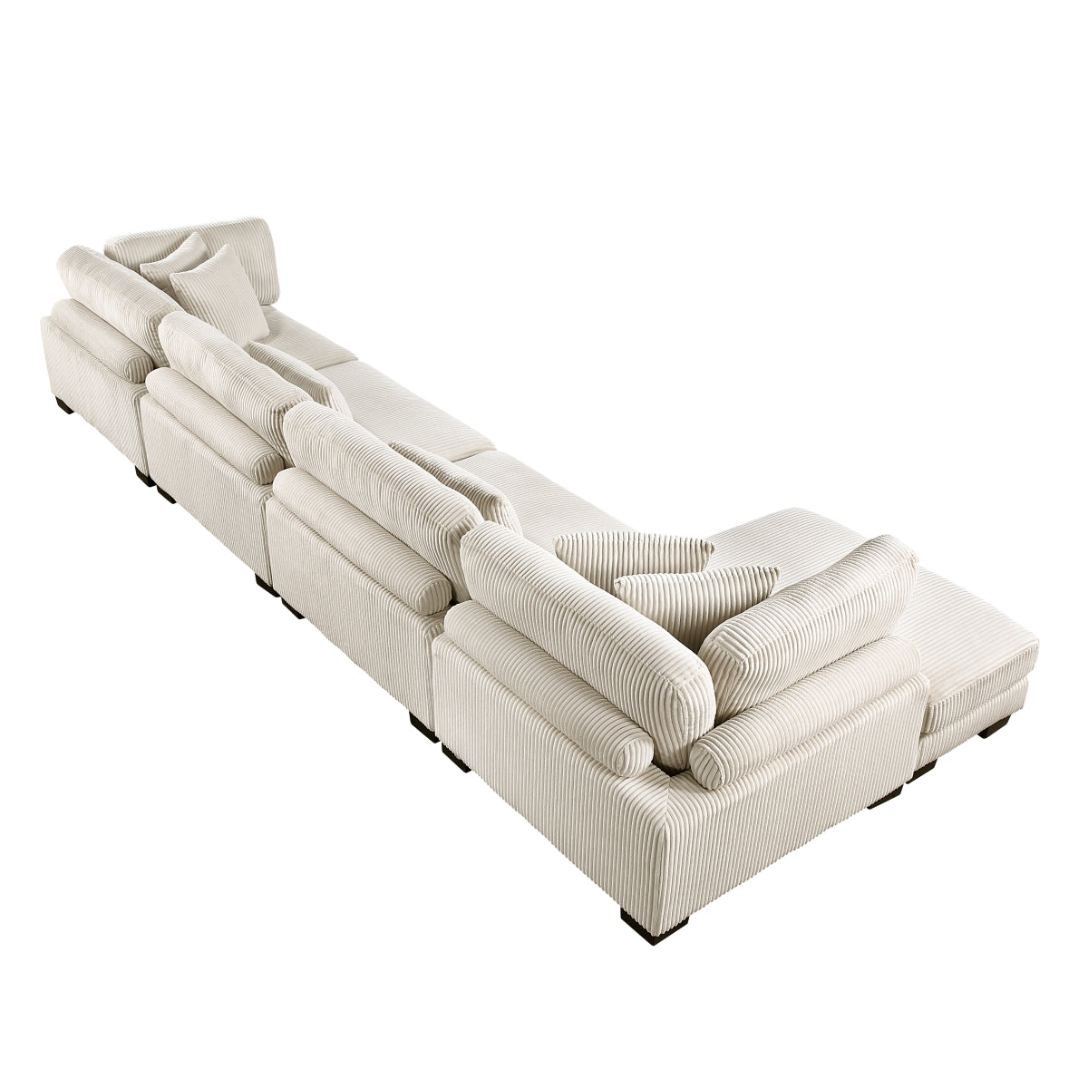 Traverse 4-Piece Modular Sectional with Reversible Chaise