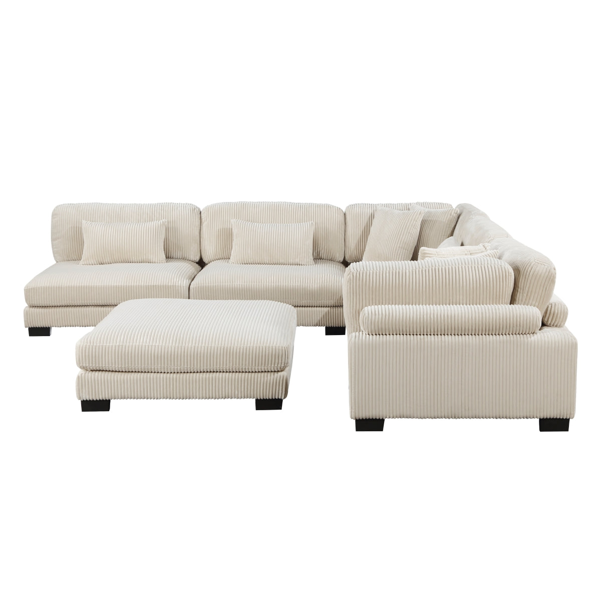 Traverse 6-Piece Modular Sectional with Ottoman