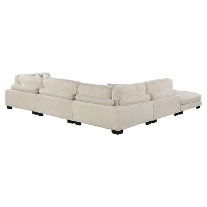 Traverse 5-Piece Modular Sectional with Ottoman