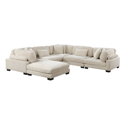 Traverse 6-Piece Modular Sectional with Ottoman