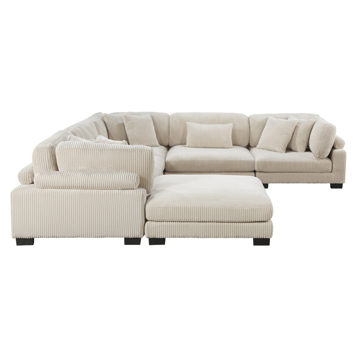 Traverse 6-Piece Modular Sectional with Ottoman