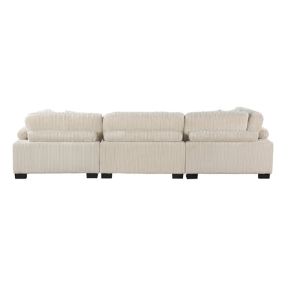 Traverse 4-Piece Modular Sectional with Ottoman