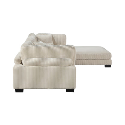 Traverse 4-Piece Modular Sectional with Ottoman