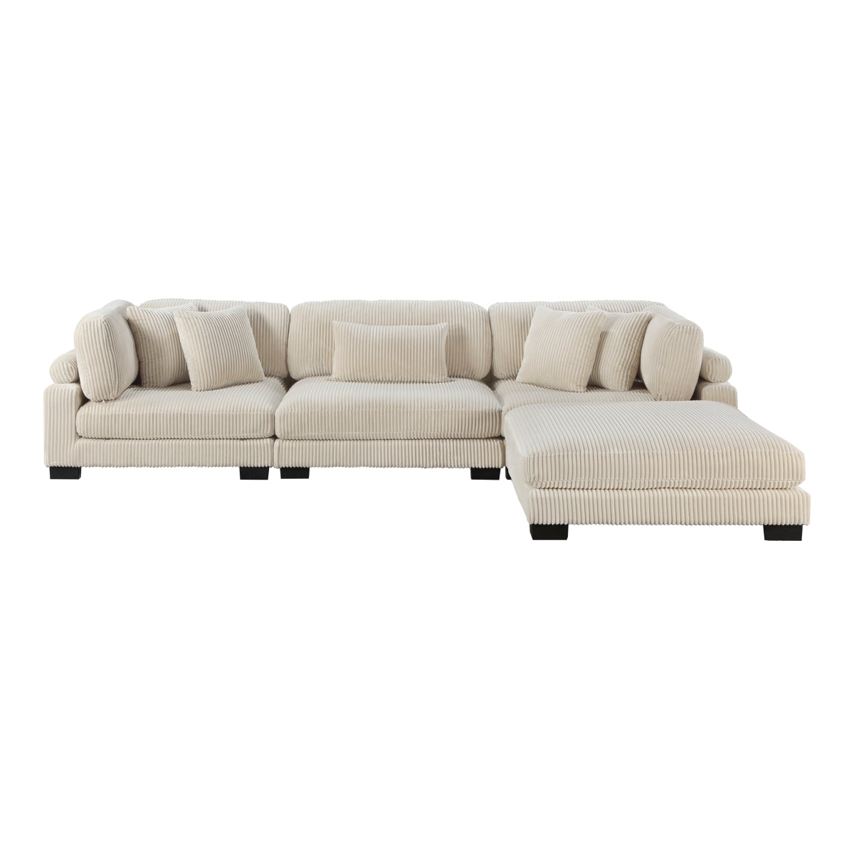 Traverse 4-Piece Modular Sectional with Ottoman