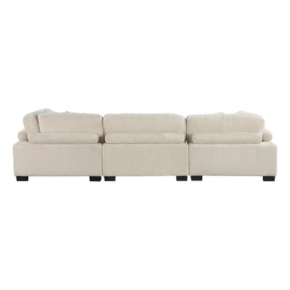 Traverse 4-Piece Modular Sectional with Ottoman