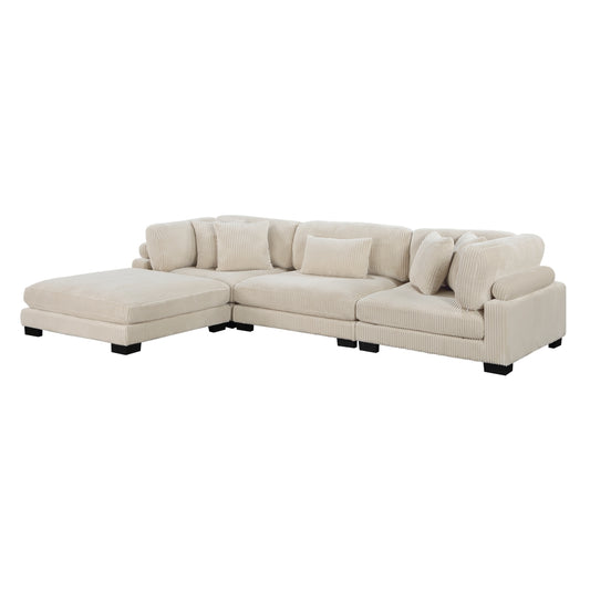 Traverse 4-Piece Modular Sectional with Ottoman