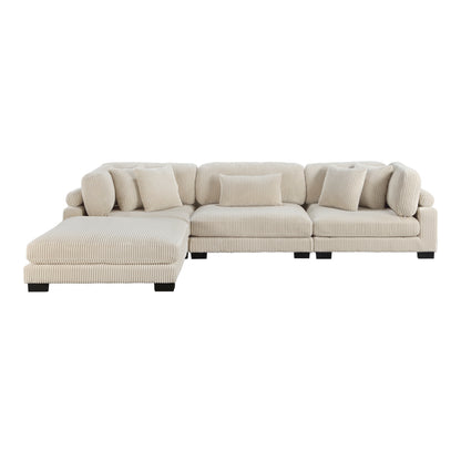 Traverse 4-Piece Modular Sectional with Ottoman