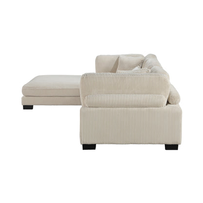 Traverse 4-Piece Modular Sectional with Ottoman