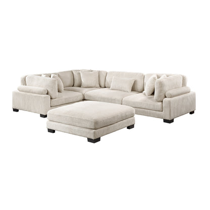 Traverse 5-Piece Modular Sectional with Ottoman