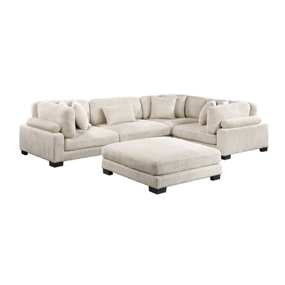 Traverse 5-Piece Modular Sectional with Ottoman