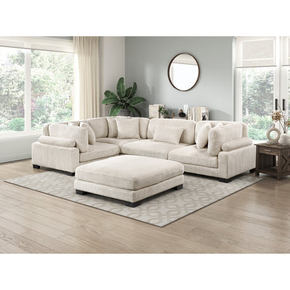 Traverse 5-Piece Modular Sectional with Ottoman