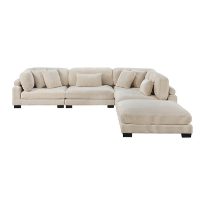 Traverse 5-Piece Modular Sectional with Ottoman