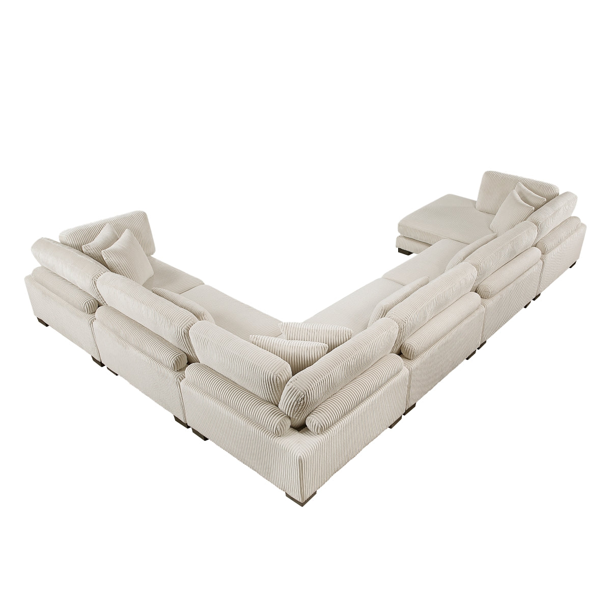 Traverse 6-Piece Modular Sectional with Reversible Chaise
