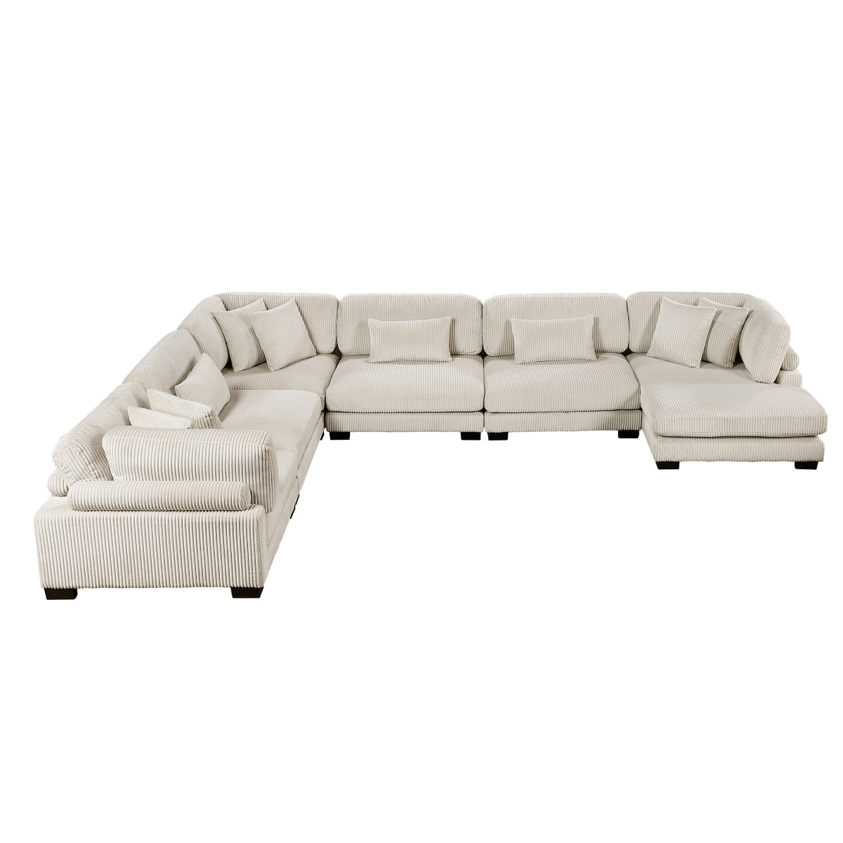 Traverse 6-Piece Modular Sectional with Reversible Chaise