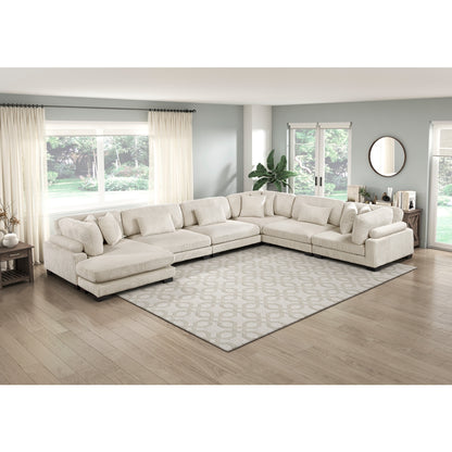 Traverse 6-Piece Modular Sectional with Reversible Chaise