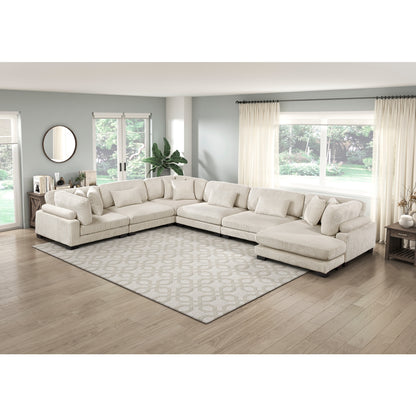 Traverse 6-Piece Modular Sectional with Reversible Chaise