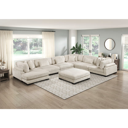 Traverse 7-Piece Modular Sectional with Reversible Chaise and Ottoman