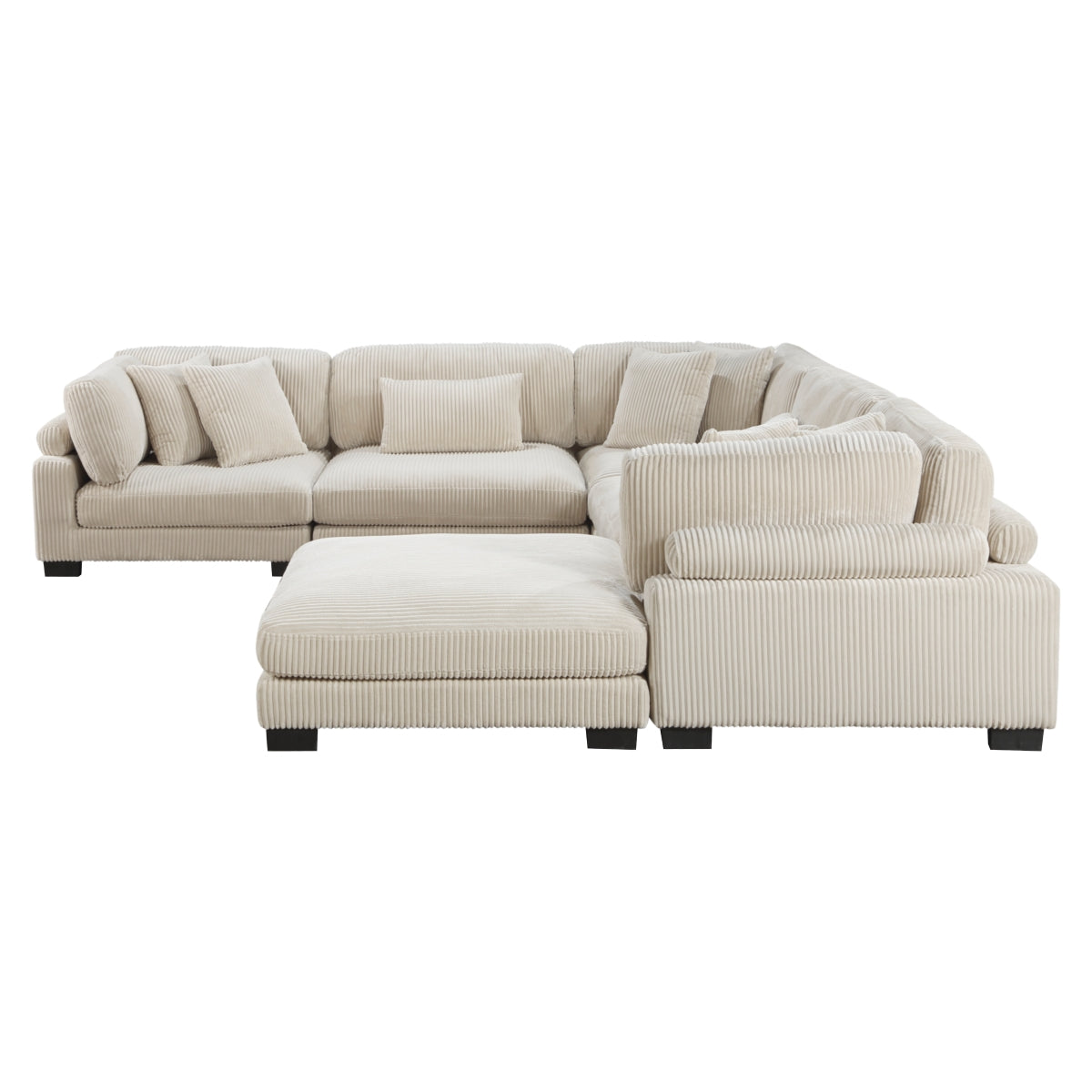 Traverse 6-Piece Modular Sectional with Ottoman