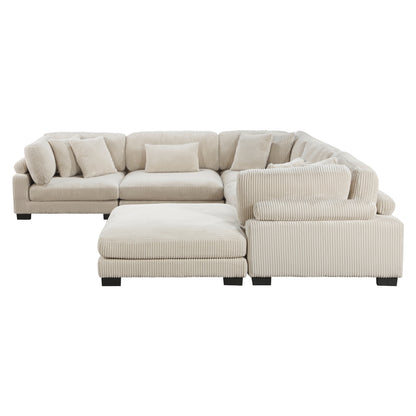 Traverse 6-Piece Modular Sectional with Ottoman