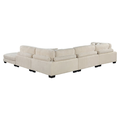 Traverse 5-Piece Modular Sectional with Ottoman