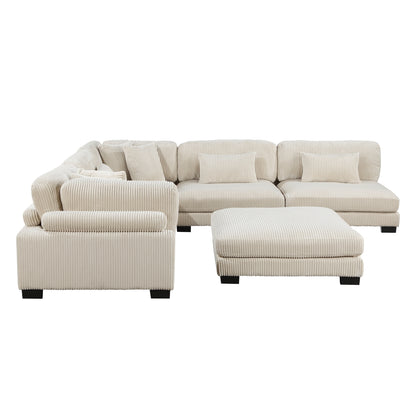 Traverse 6-Piece Modular Sectional with Ottoman