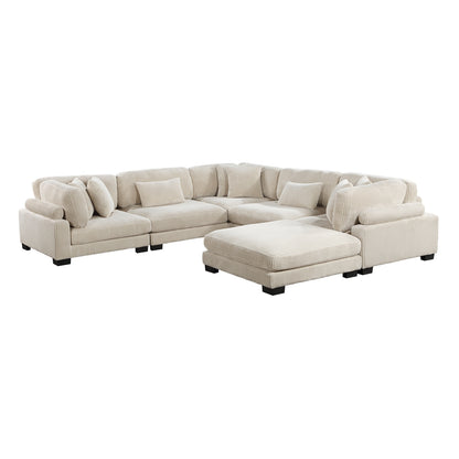 Traverse 6-Piece Modular Sectional with Ottoman