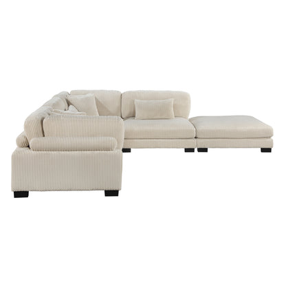 Traverse 5-Piece Modular Sectional with Ottoman
