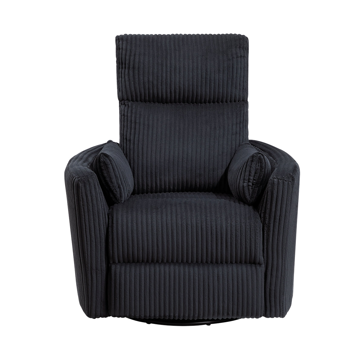 Traverse Swivel Glider Reclining Chair - Black