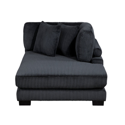 Traverse Reversible Chaise - Black