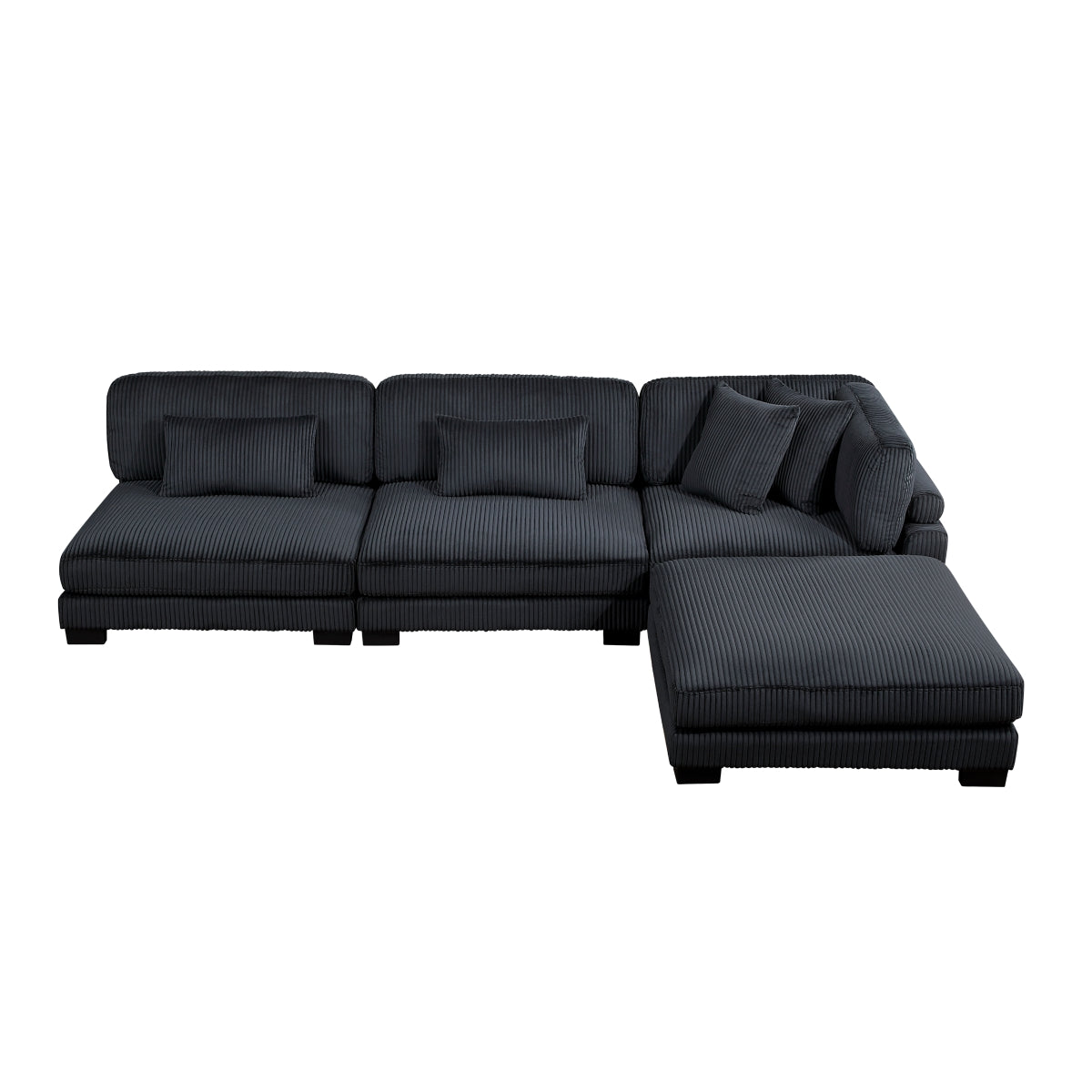 Traverse 4-Piece Modular Sectional with Ottoman