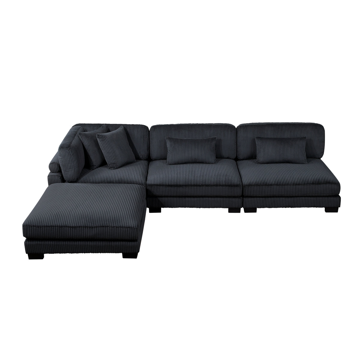 Traverse 4-Piece Modular Sectional with Ottoman