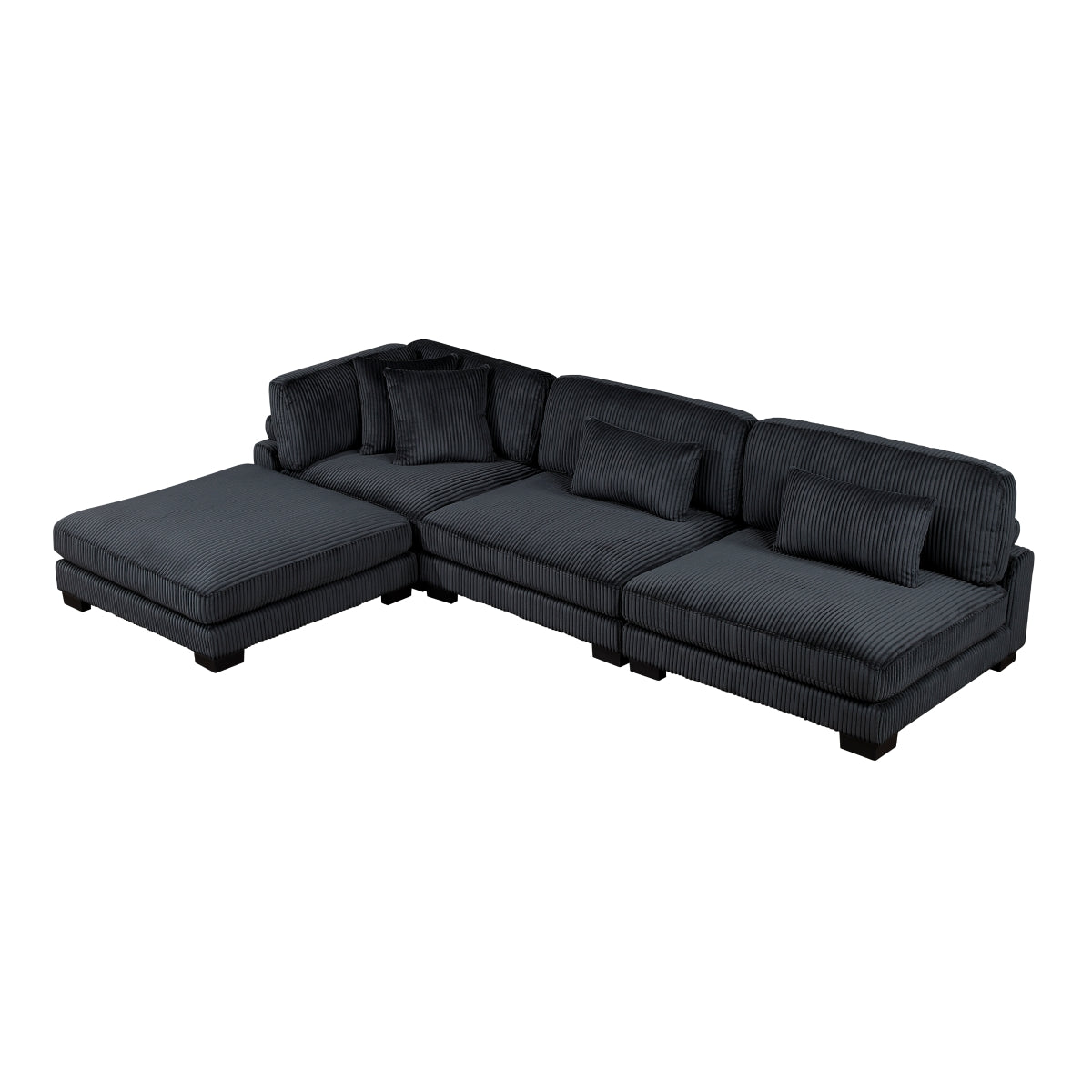 Traverse 4-Piece Modular Sectional with Ottoman