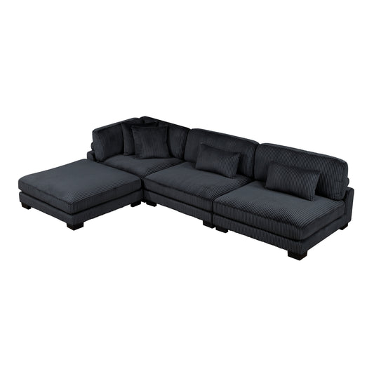 Traverse 4-Piece Modular Sectional with Ottoman
