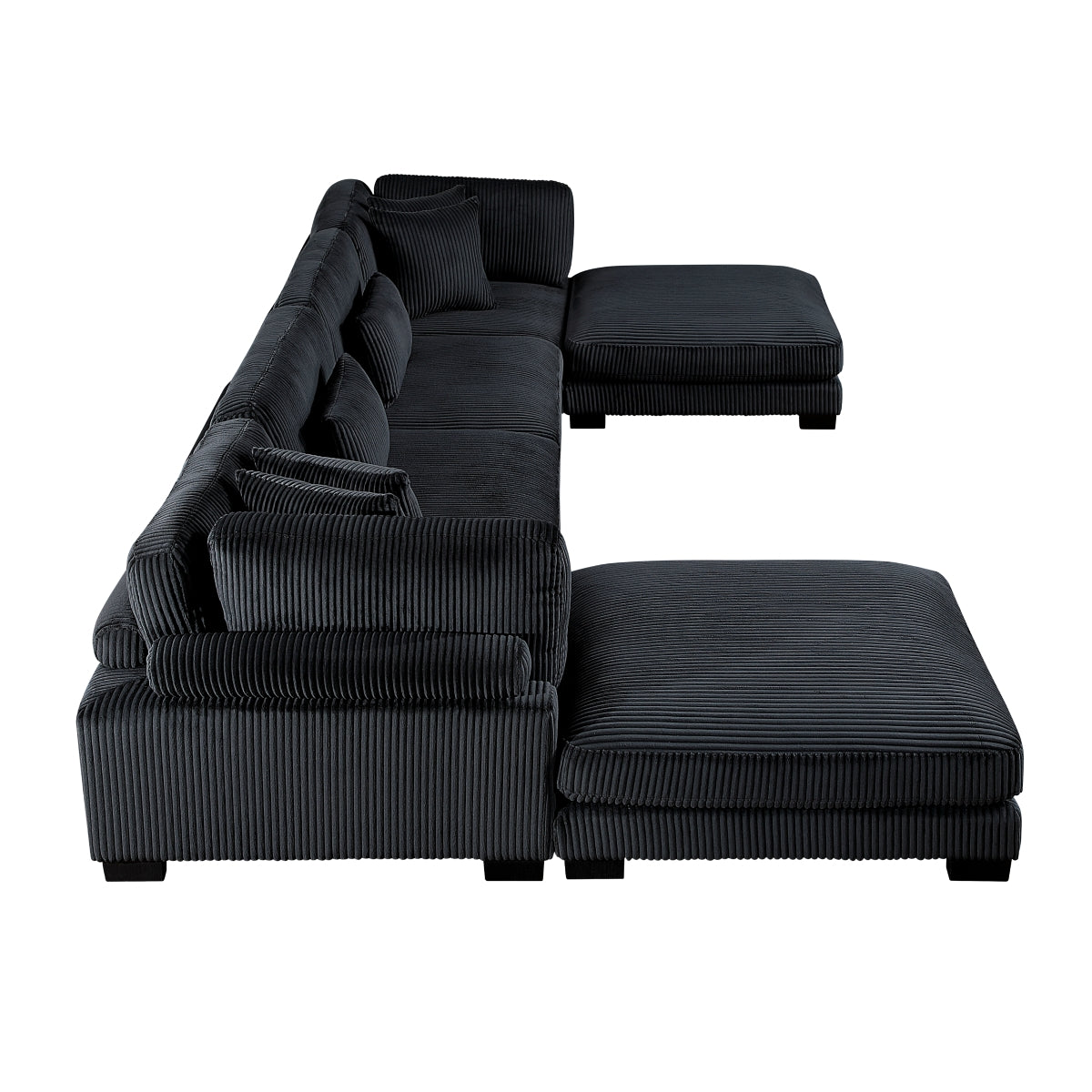 Traverse 6-Piece Modular Sectional with Ottomans