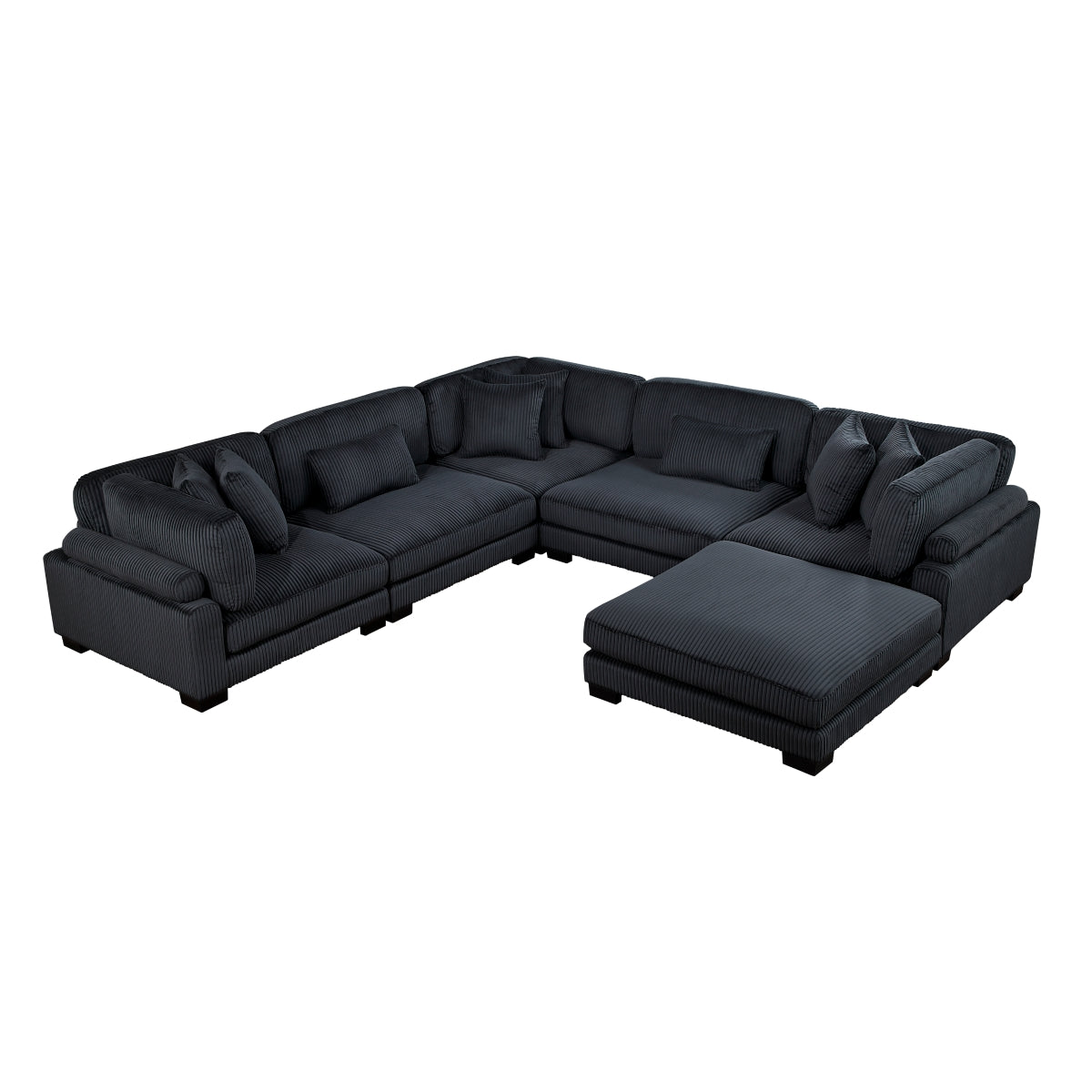 Traverse 6-Piece Modular Sectional with Ottoman