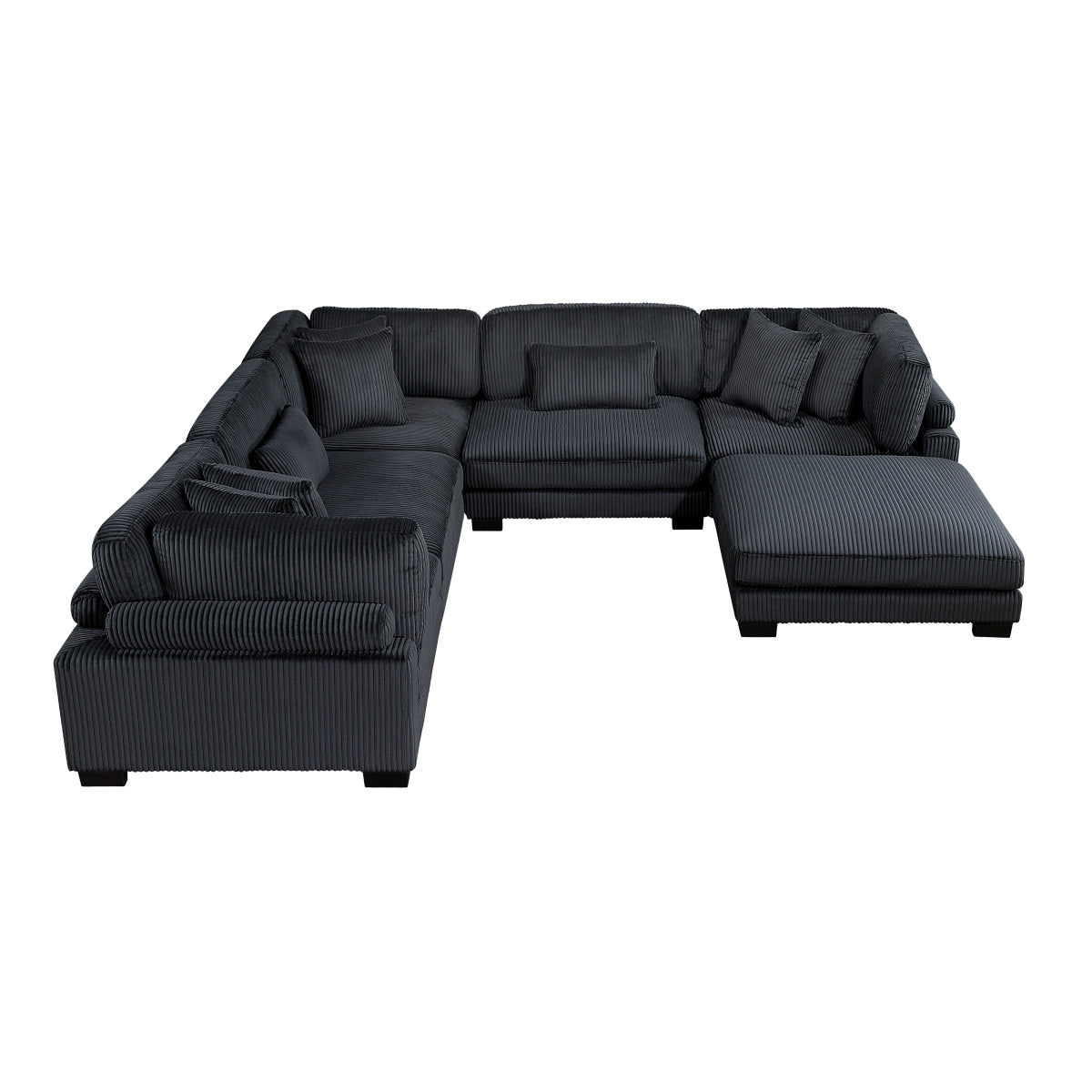 Traverse 6-Piece Modular Sectional with Ottoman