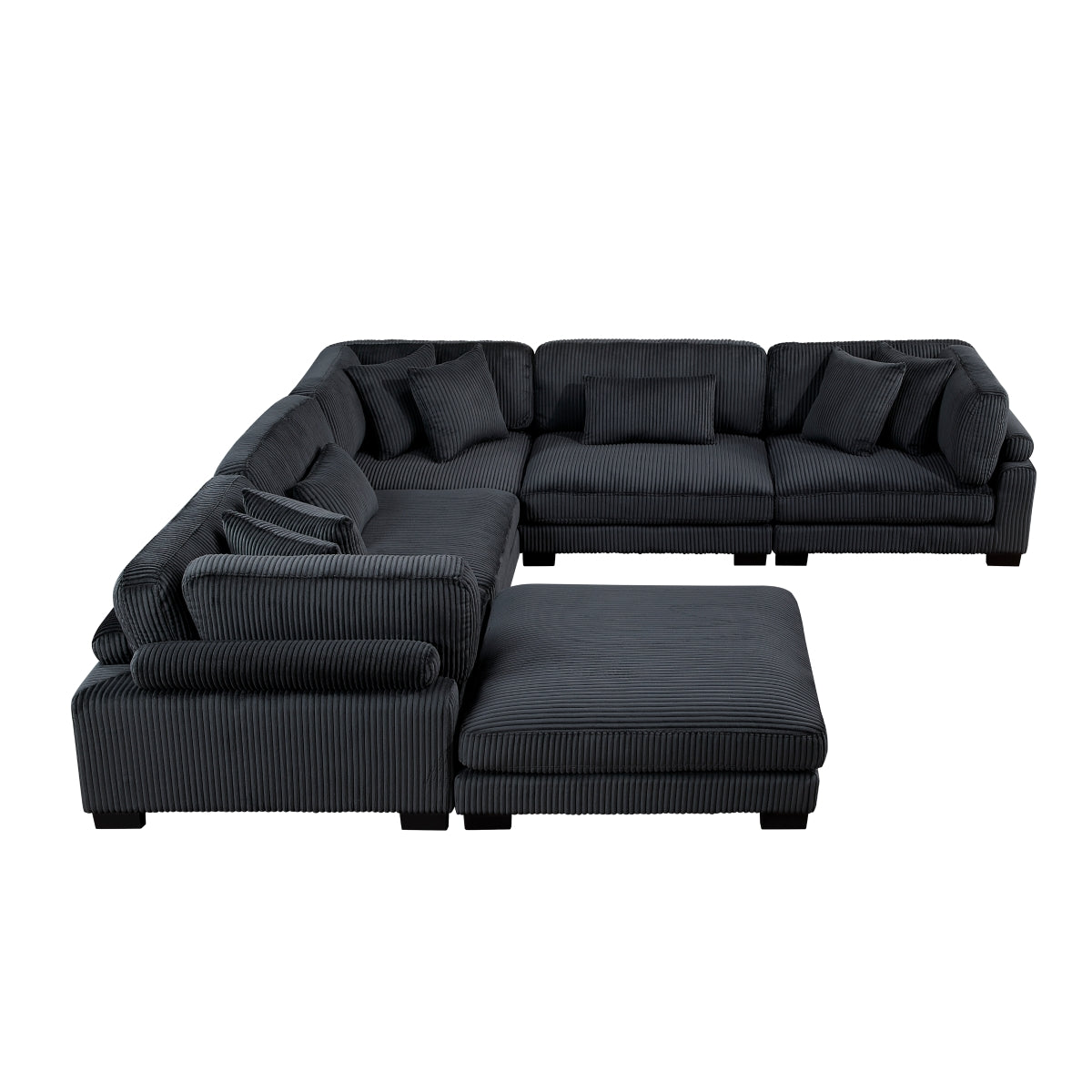 Traverse 6-Piece Modular Sectional with Ottoman