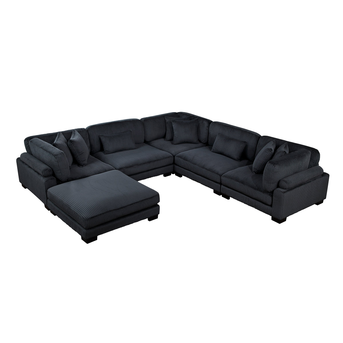 Traverse 6-Piece Modular Sectional with Ottoman