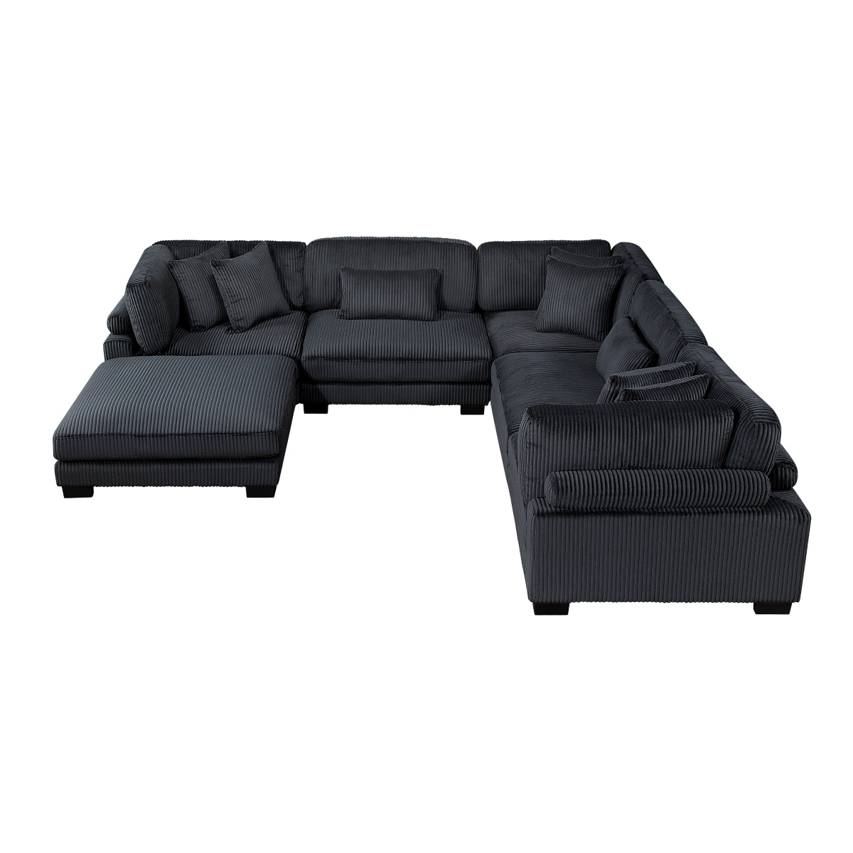 Traverse 6-Piece Modular Sectional with Ottoman