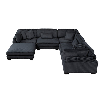 Traverse 6-Piece Modular Sectional with Ottoman